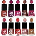 Nail Paint | Glossy &amp; Shine Nail Polish Combo| 6 ml Each) - Set of 10 Multicolor,04990