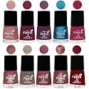 Nail Paint | Glossy &amp; Shine Nail Polish Combo| 6 ml Each) - Set of 10 Multicolor,05321