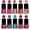Nail Paint | Glossy &amp; Shine Nail Polish Combo| 6 ml Each) - Set of 10 Multicolor,05172