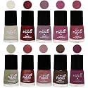 Nail Paint | Glossy &amp; Shine Nail Polish Combo| 6 ml Each) - Set of 10 Multicolor,05747
