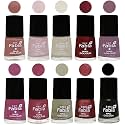 Nail Paint | Glossy &amp; Shine Nail Polish Combo| 6 ml Each) - Set of 10 Multicolor,05714
