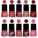 Nail Paint | Glossy &amp; Shine Nail Polish Combo| 6 ml Each) - Set of 10 Multicolor,05476