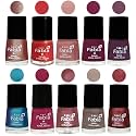 Nail Paint | Glossy &amp; Shine Nail Polish Combo| 6 ml Each) - Set of 10 Multicolor,05243