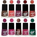 Nail Paint | Glossy &amp; Shine Nail Polish Combo| 6 ml Each) - Set of 10 Multicolor,04831