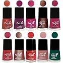 Nail Paint | Glossy &amp; Shine Nail Polish Combo| 6 ml Each) - Set of 10 Multicolor,05013