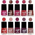 Nail Paint | Glossy &amp; Shine Nail Polish Combo| 6 ml Each) - Set of 10 Multicolor,05077