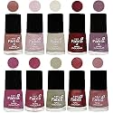Nail Paint | Glossy &amp; Shine Nail Polish Combo| 6 ml Each) - Set of 10 Multicolor,05694