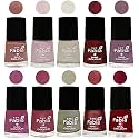 Nail Paint | Glossy &amp; Shine Nail Polish Combo| 6 ml Each) - Set of 10 Multicolor,05698