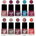 Nail Paint | Glossy &amp; Shine Nail Polish Combo| 6 ml Each) - Set of 10 Multicolor,05304