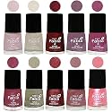 Nail Paint | Glossy &amp; Shine Nail Polish Combo| 6 ml Each) - Set of 10 Multicolor,05734