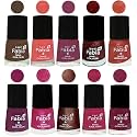 Nail Paint | Glossy &amp; Shine Nail Polish Combo| 6 ml Each) - Set of 10 Multicolor,04824