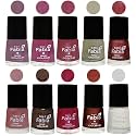Nail Paint | Glossy &amp; Shine Nail Polish Combo| 6 ml Each) - Set of 10 Multicolor,05797