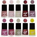 Nail Paint | Glossy &amp; Shine Nail Polish Combo| 6 ml Each) - Set of 10 Multicolor,05703