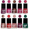 Nail Paint | Glossy &amp; Shine Nail Polish Combo| 6 ml Each) - Set of 10 Multicolor,05056