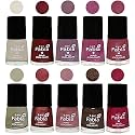 Nail Paint | Glossy &amp; Shine Nail Polish Combo| 6 ml Each) - Set of 10 Multicolor,05739