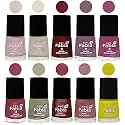 Nail Paint | Glossy &amp; Shine Nail Polish Combo| 6 ml Each) - Set of 10 Multicolor,05725