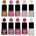 Nail Paint | Glossy &amp; Shine Nail Polish Combo| 6 ml Each) - Set of 10 Multicolor,05668
