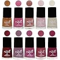 Nail Paint | Glossy &amp; Shine Nail Polish Combo| 6 ml Each) - Set of 10 Multicolor,05652