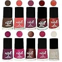 Nail Paint | Glossy &amp; Shine Nail Polish Combo| 6 ml Each) - Set of 10 Multicolor,04812