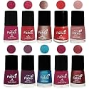 Nail Paint | Glossy &amp; Shine Nail Polish Combo| 6 ml Each) - Set of 10 Multicolor,05166