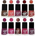 Nail Paint | Glossy &amp; Shine Nail Polish Combo| 6 ml Each) - Set of 10 Multicolor,04827
