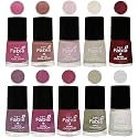 Nail Paint | Glossy &amp; Shine Nail Polish Combo| 6 ml Each) - Set of 10 Multicolor,05692