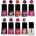 Nail Paint | Glossy &amp; Shine Nail Polish Combo| 6 ml Each) - Set of 10 Multicolor,04934