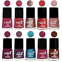 Nail Paint | Glossy &amp; Shine Nail Polish Combo| 6 ml Each) - Set of 10 Multicolor,05183