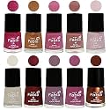 Nail Paint | Glossy &amp; Shine Nail Polish Combo| 6 ml Each) - Set of 10 Multicolor,05638
