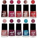 Nail Paint | Glossy &amp; Shine Nail Polish Combo| 6 ml Each) - Set of 10 Multicolor,05124