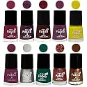 Nail Paint | Glossy &amp; Shine Nail Polish Combo| 6 ml Each) - Set of 10 Multicolor,05928