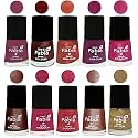 Nail Paint | Glossy &amp; Shine Nail Polish Combo| 6 ml Each) - Set of 10 Multicolor,04931