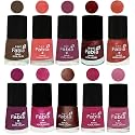Nail Paint | Glossy &amp; Shine Nail Polish Combo| 6 ml Each) - Set of 10 Multicolor,04809