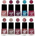 Nail Paint | Glossy &amp; Shine Nail Polish Combo| 6 ml Each) - Set of 10 Multicolor,05314