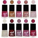 Nail Paint | Glossy &amp; Shine Nail Polish Combo| 6 ml Each) - Set of 10 Multicolor,05624