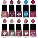 Nail Paint | Glossy &amp; Shine Nail Polish Combo| 6 ml Each) - Set of 10 Multicolor,05313