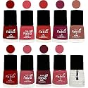 Nail Paint | Glossy &amp; Shine Nail Polish Combo| 6 ml Each) - Set of 10 Multicolor,05466
