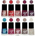 Nail Paint | Glossy &amp; Shine Nail Polish Combo| 6 ml Each) - Set of 10 Multicolor,05237