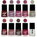 Nail Paint | Glossy &amp; Shine Nail Polish Combo| 6 ml Each) - Set of 10 Multicolor,05779
