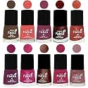 Nail Paint | Glossy &amp; Shine Nail Polish Combo| 6 ml Each) - Set of 10 Multicolor,04819