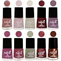 Nail Paint | Glossy &amp; Shine Nail Polish Combo| 6 ml Each) - Set of 10 Multicolor,05710