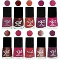 Nail Paint | Glossy &amp; Shine Nail Polish Combo| 6 ml Each) - Set of 10 Multicolor,04920