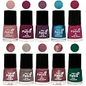 Nail Paint | Glossy &amp; Shine Nail Polish Combo| 6 ml Each) - Set of 10 Multicolor,05329