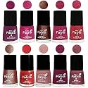 Nail Paint | Glossy &amp; Shine Nail Polish Combo| 6 ml Each) - Set of 10 Multicolor,05029
