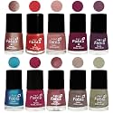 Nail Paint | Glossy &amp; Shine Nail Polish Combo| 6 ml Each) - Set of 10 Multicolor,05242