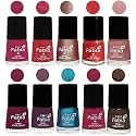 Nail Paint | Glossy &amp; Shine Nail Polish Combo| 6 ml Each) - Set of 10 Multicolor,05168