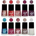 Nail Paint | Glossy &amp; Shine Nail Polish Combo| 6 ml Each) - Set of 10 Multicolor,05265