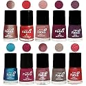 Nail Paint | Glossy &amp; Shine Nail Polish Combo| 6 ml Each) - Set of 10 Multicolor,05258