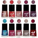 Nail Paint | Glossy &amp; Shine Nail Polish Combo| 6 ml Each) - Set of 10 Multicolor,05248