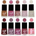 Nail Paint | Glossy &amp; Shine Nail Polish Combo| 6 ml Each) - Set of 10 Multicolor,05665